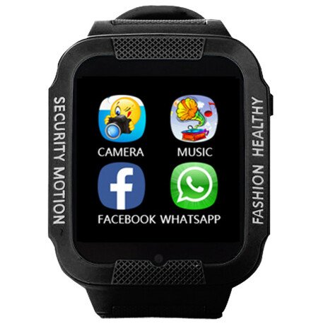 Ceas GPS Copii iUni Kid3, Telefon incorporat, Touchscreen 1.54 inch, Bluetooth, Notificari, Camera,